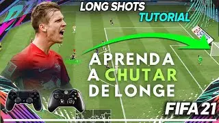 FIFA 21 TUTORIAL ATAQUE -  ⚽  APRENDA A CHUTAR DE LONGE - LONG SHOT  - ULTIMATE TEAM!!! 💥
