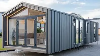 Discount Tiny House 2023: Bau-Genehmigung meistens möglich. 3 ZKB. In 1 Tag aufgebaut. Für 2 Pers.