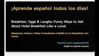 Breakfast, Eggs & Laughs: Funny Ways to Ask About Hotel Breakfast Like a Local