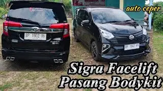Pasang Bodykit Vazoma Sigra Modifikasi