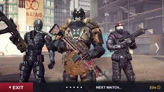 Modern Combat 5 ATLAS ARMOR - SHRED-4 Only Daily Rewards