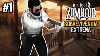 PERDIDO no APOCALIPSE #1 Começando do ZERO no Project Zomboid