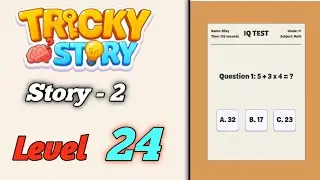 Tricky Story story 2 Level 24 Solution walkthrough 