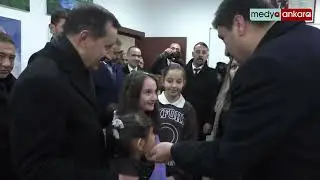 Kahramankazan Belediye Başkanı Serhat Oğuz, Alparslan Türkeş Mahalle Kültür Evi açılışı röportajı