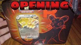 Opening A Pokemon Team Rocket Persian EX Tin!