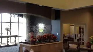Glass Water Wall Waterfall-Indoor