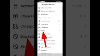 How To See Block List On InstagramI instagram par unblock kaise kare#blocklist #unblock #shorts