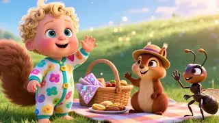 Picnic Basket Joy 🧺 Baby Picnic Song | Sharing & Fun Nursery Rhymes for Kids