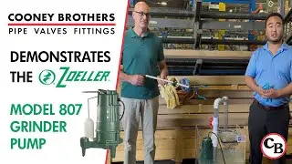 Demonstrating the Zoeller M807 Grinder Pump with Cooney Brothers and BCA