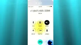 CRA Arrest Warrant Telephone Scam from +1 647-495-3394