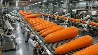 Inside a Modern Carrot Cake Factory From Raw Carrots to Finished Slices