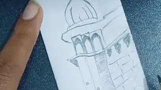 Assi Ghat bookmark/ easy drawing of Assi Ghat/ easy bookmark diy/