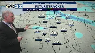 Cold and blustery into your Tuesday - A look at the risk for snowfall