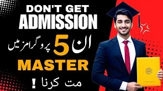 Top 5 Useless Masters Degrees in 2025-2030