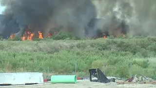 Las Vegas Valley residents worry next fire at Wetlands could spread to nearby homes