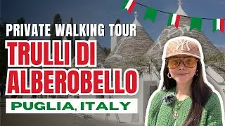Trulli Houses Private Guided Tour: Alberobello PUGLIA ITALY | Bianca Valerio | EduVLOG