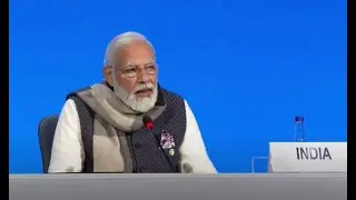 PM Narendra Modi launches IRIS: Infrastructure for Resilient Island States in Glasgow, Scotland
