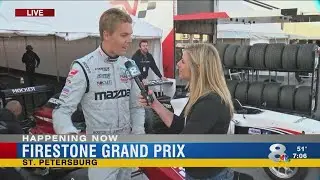 Pro Mazda driver talks about Firestone Grand Prix in St. Pete