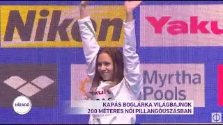 Kap&aacute;s Bogl&aacute;rka vil&aacute;gbajnok 200 m&eacute;teres női pillang&oacute;&uacute;sz&aacute;sban