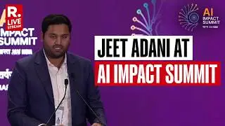 LIVE: Jeet Adani, Director Adani Airports & Adani Digital Labs Speaks At India AI Impact Summit