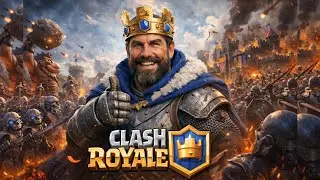 An incredible 2v2 battle, winning 9 rounds in a row... #clashroyale #team #gaming #supercell 