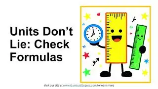 How does dimensional analysis check equations?