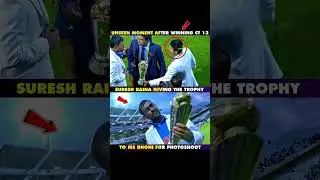 Unseen Moment After Winning Champions Trophy 2013 #shorts #championstrophy #msdhoni