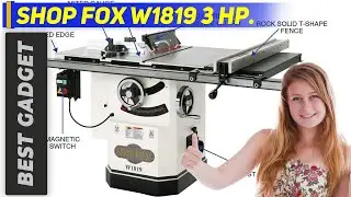 Shop Fox W1819 3 HP Review - The Best  Table Saws in 2023