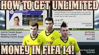 Get Unlimited Money In FIFA 14 !