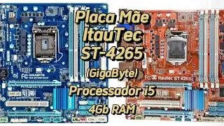 Placa Mãe ItauTec ST 4265 - LGA 1155 DDR3 VGA HDMI DVI INTEL B75
