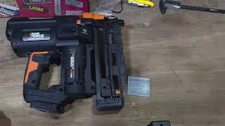 worx 16g Nail gun wx841 review and use