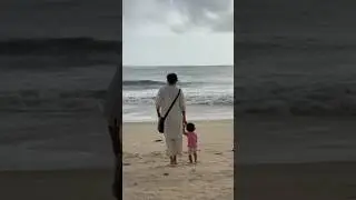 🎶❤️Timeless bond🌊#youtubeshorts #shorts #family #ocean #beachvibes #alappuzha #beach