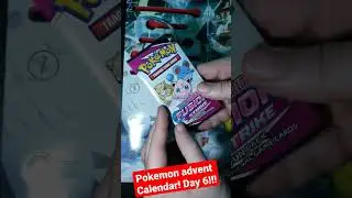 Pokemon Holiday Advent Calendar Day 6! #shorts
