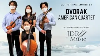 Dvorak American String Quartet Opus 96 Mvt I - JDR String Quartet -JDR Music Academy