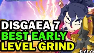 Демо Disgaea 7: лучший метод РАННЕЙ прокачки: 4000 уровней в час