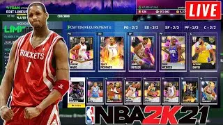 STARTED A NEW CHANNEL AND NOW WE LITTY ALL YEAR! NBA 2K21 Myteam Unlimited LIVE