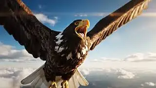 Eagle attack on poor rabbit  #animals #eagles #rabbit #wildlife 