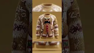Men's Funny Christmas Highland Cow Print Flannel Hoodie