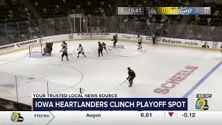 Heartlanders clinch spot in the playoffs for the first time in team history
