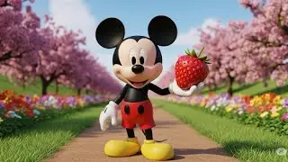 Mickey Mouse 🐭 & Strawberry 🍓 | Fun Kids Poem | Brand Mickey TV