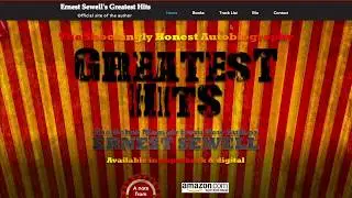 Greatest Hits - the debut memoir by Ernest Sewell
