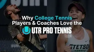 Why College Tennis Players & Coaches Love UTR PTT's