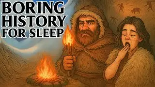 Why Cavemen Had the Best Sleep in History (and Survived Brutal Winters} | Boring History For Sleep