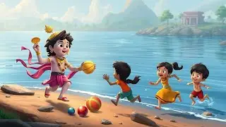 Radha and Krishna, fight