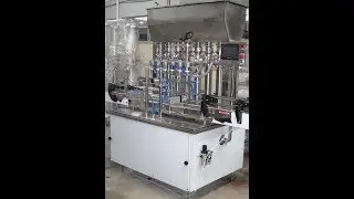 Mesin filling botol inline import