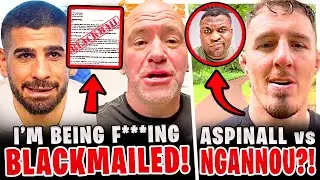 BREAKING! Ilia Topuria BLACKMAILED for SHOCKING ALLEGATIONS! Tom Aspinall vs Francis Ngannou?! UFC
