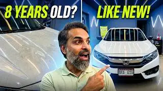 Showroom Shine Restored on 8 year old paint -  Honda Civic X 2019 Detailing in Karachi #civic
