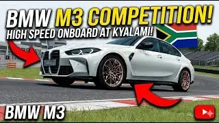 Unleashing the Beast: BMW G80 M3 vs. Kyalami GP