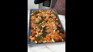Easy & healthy sheet pan dinner