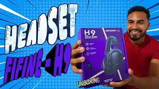 UNBOXING FIFINE H9 – O Headset Gamer com SOM SURPREENDENTE  - Vale a pena?